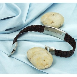 Excellent Quality Brown Titanium Bangle  
