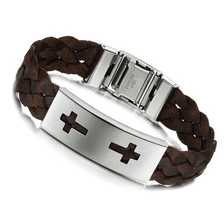 Stable Quality Cross Titanium Bangle
