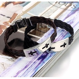 Stable Quality Cross Titanium Bangle