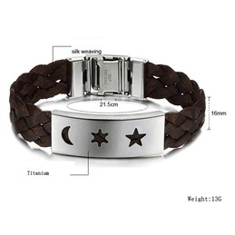 Easy to Use Male Titanium Bangle