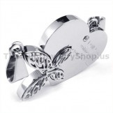 "I will Keeping Waiting for you forever"Titanium Lovers Pendants-Free Chains 19112