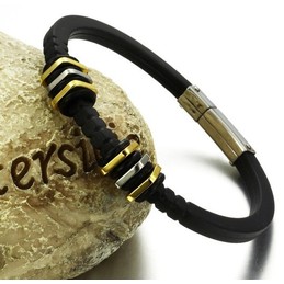 Well-known for Its Fine Quality Titanium Silicone Bangle 