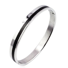 Durable in Use Titanium Bangle For Lovers  