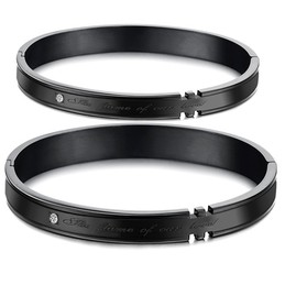 The Queen of Quality Titanium Bangle For Lovers