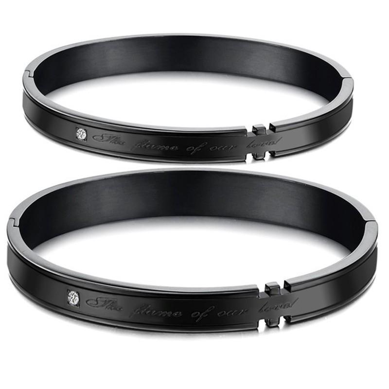 The Queen of Quality Titanium Bangle For Lovers