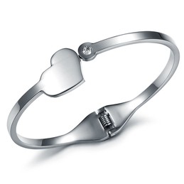 Well-known for Its Fine Quality Female Sweetheart Titanium Bangle 