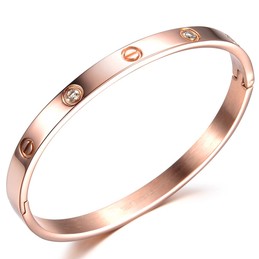 Superior Quality Female Screw Titanium Bangle  