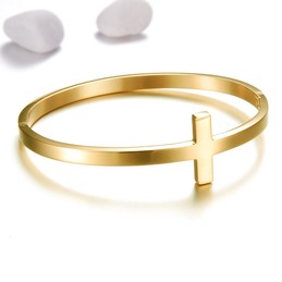 Stable Quality Female Concise Titanium Bangle 