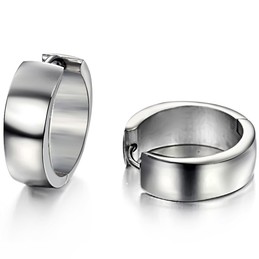 Complete in Specifications Female Titanium Earrings  