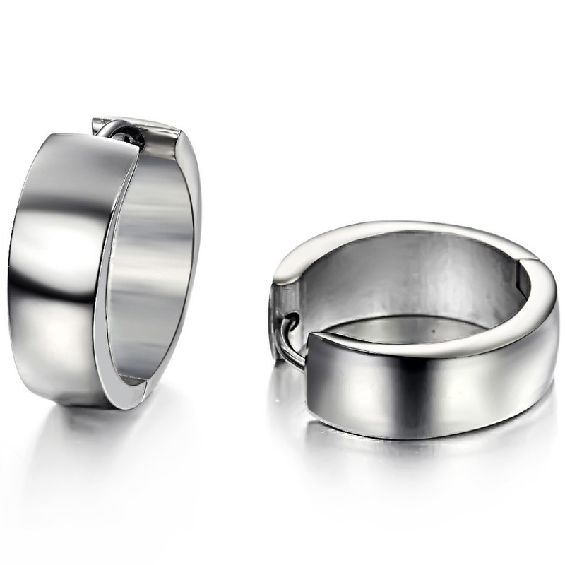 Complete in Specifications Female Titanium Earrings  