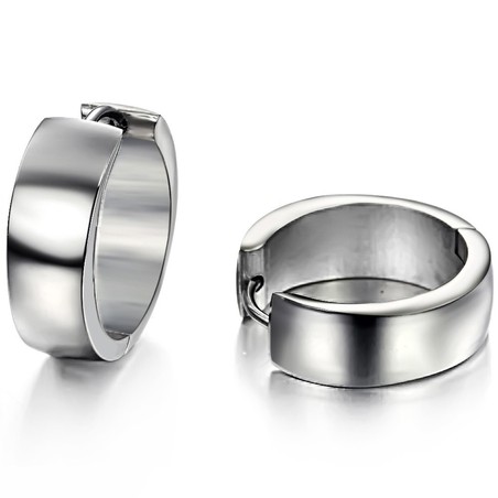 Complete in Specifications Female Titanium Earrings  