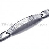 Mens Titanium Bracelet 19053