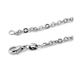 Stable Quality O Font Titanium Chain For Lovers 