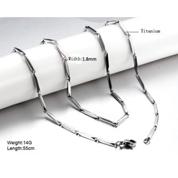 High Quality Female Allergy Free Titanium Chain 