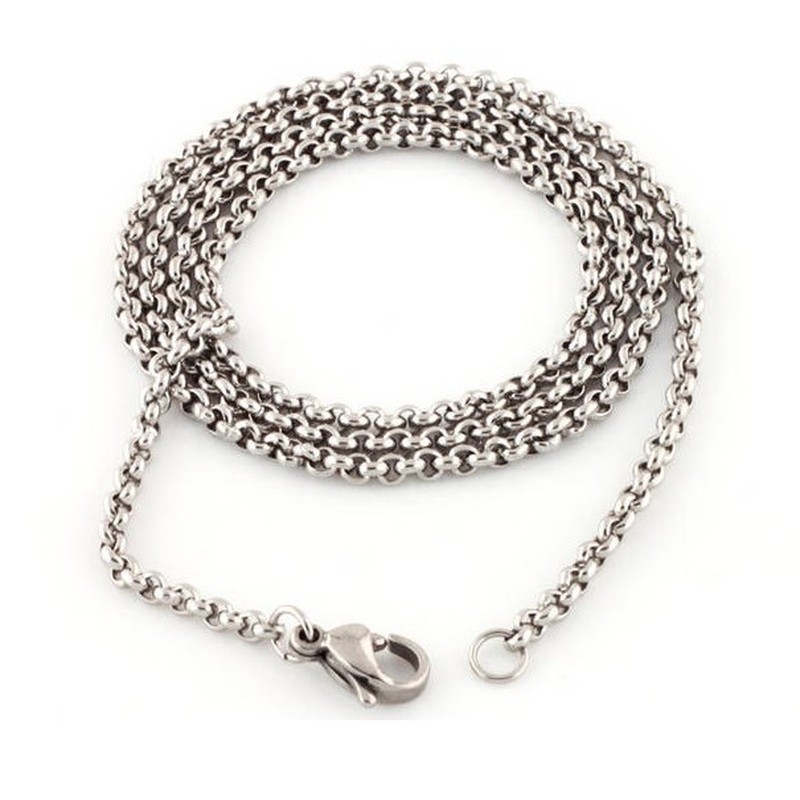 Excellent Quality Stainless Steel Titanium Chain For Lovers 