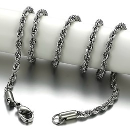 The Queen of Quality Twist Titanium Chain 