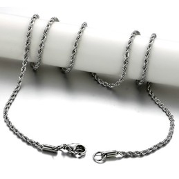 The Queen of Quality Twist Titanium Chain 