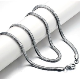 Excellent Quality Flat Snake Titanium Chain 