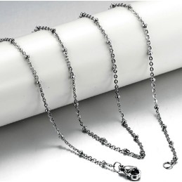 Reliable Reputation Allergy Free Titanium Chain With Pearl