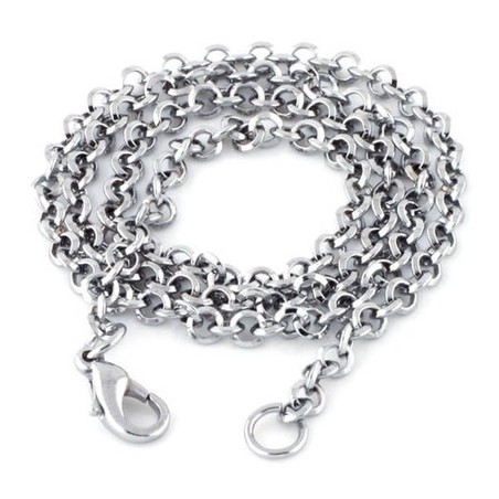 Quality and Quantity Assured Male Buckle Titanium Chain 
