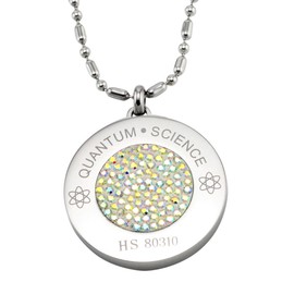 Reliable Reputation Health Titanium Pelelith Necklace With Diamond