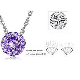 Well-known for Its Fine Quality Female Platinum Plating Titanium Necklace 