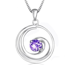 High Quality Female Platinum Plating Titanium Necklace With Diamond