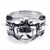 Cross Titanium Ring 19249
