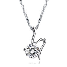 High Quality Female Retro Platinum Plating Titanium Necklace 