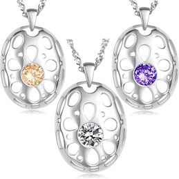 World-wide Renown Female Allergy Free Platinum Plating Titanium Necklace 