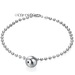Reliable Quality Female Platinum Plating Titanium Anklet 