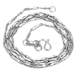 The Queen of Quality Female Ingot Platinum Plating Titanium Chain 