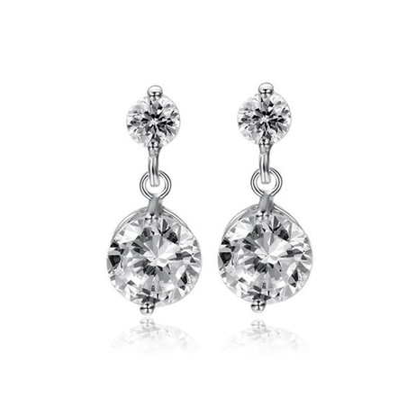 Quality and Quantity Assured Female Allergy Free Platinum Plating Titanium Earrings 