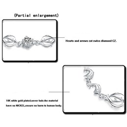 The Queen of Quality Female Dolphin Shape Platinum Plating Titanium Bracelet 