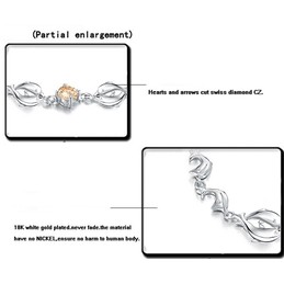 The Queen of Quality Female Dolphin Shape Platinum Plating Titanium Bracelet 