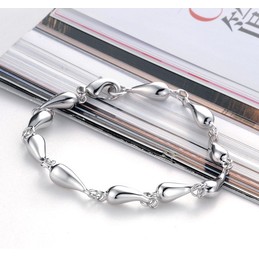 The Queen of Quality Female Fade-Proof 
 Platinum Plating Titanium Bracelet 