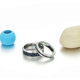Quality and Quantity Assured Tungsten Ceramic Ring For Lovers 