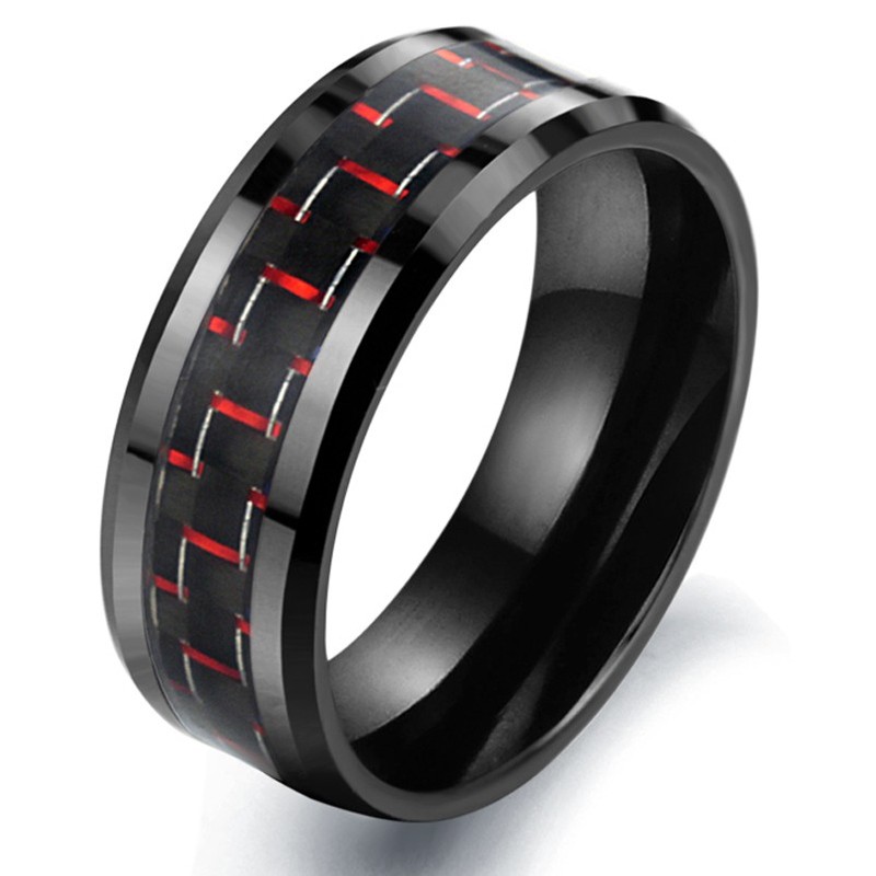 Quality and Quantity Assured Carbon Fiber Tungsten Ceramic Ring 