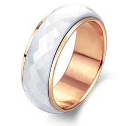 Stable Quality White Tungsten Ceramic Ring 