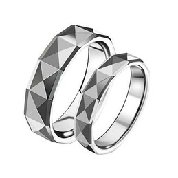 Dependable Performance Tungsten Ceramic Ring For Lovers 