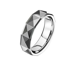 Dependable Performance Tungsten Ceramic Ring For Lovers 