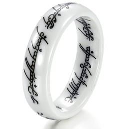 The Queen of Quality Retro Tungsten Ceramic Ring 
