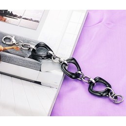 Quality and Quantity Assured Black Tungsten Ceramic Bracelet