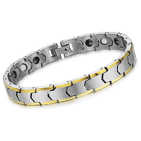 Superior Quality Health Tungsten Lodestone Ceramic Bracelet