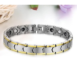 Superior Quality Health Tungsten Lodestone Ceramic Bracelet