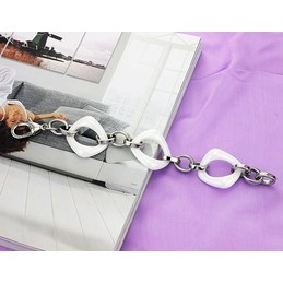 Reliable Reputation White Tungsten Ceramic Bracelet 