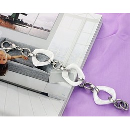 Reliable Reputation White Tungsten Ceramic Bracelet 