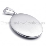 Jesus series titanium pendant 20097