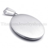 Madonna and Jesus Series pure titanium pendant 20102