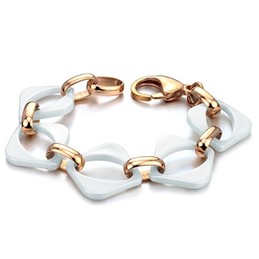 High Quality White Tungsten Ceramic Bracelet 